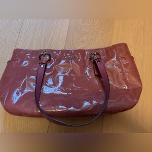 COACH Glossy Pink Handbag